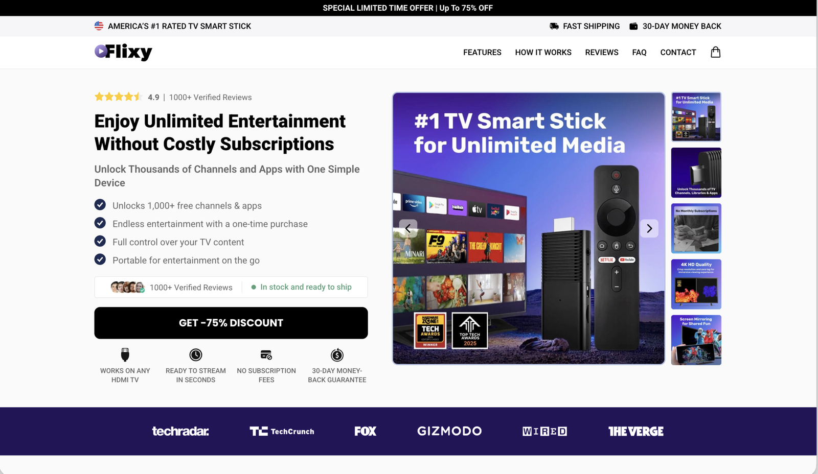 FlixySmartTVUSBStick